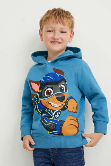 Children Boys - PAW Patrol - hoodie with cloth ears - blue