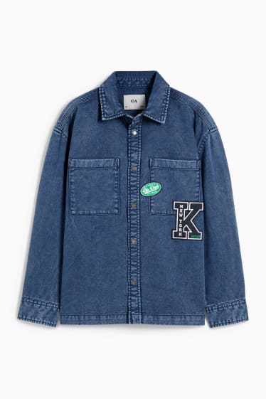 Enfants garçons - Chemise en jean - jean bleu