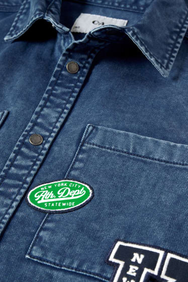 Enfants garçons - Chemise en jean - jean bleu