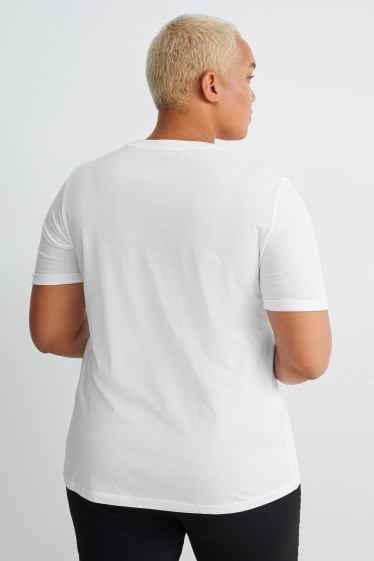 Femmes - T-shirt - blanc