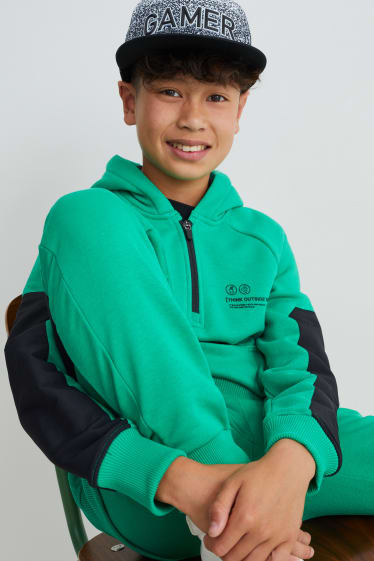 Kinderen: jongens - Baseballpet - zwart