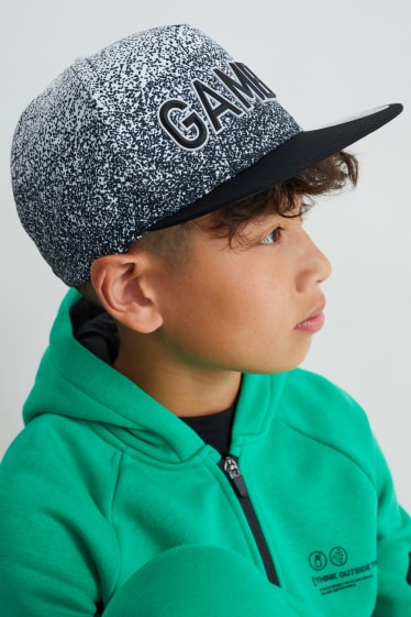 Kinderen: jongens - Baseballpet - zwart