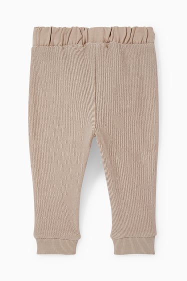 Baby Jungen - Baby-Jogginghose - beige