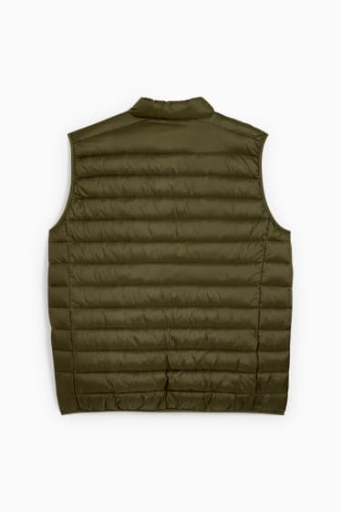 Men - Quilted gilet - green