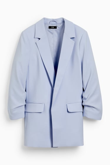 Damen - Blazer - Relaxed Fit - hellblau