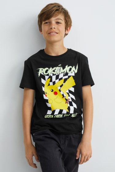 Nen - Pokémon - samarreta de màniga curta - negre