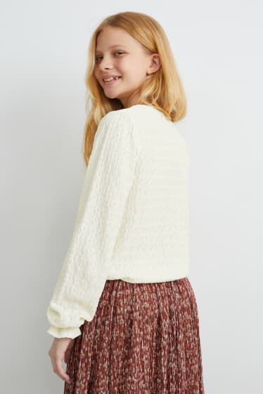 Bambine - Blusa - bianco crema