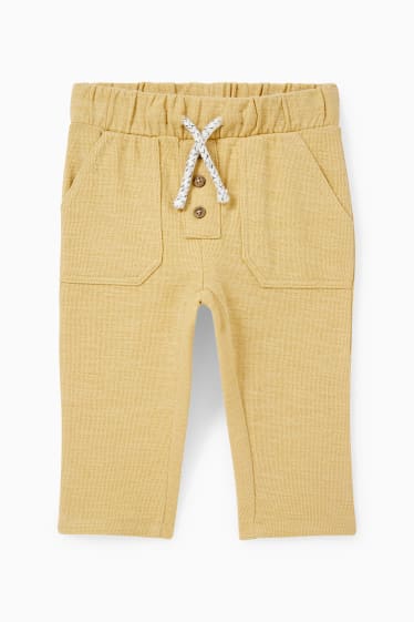 Bébés garçons - Pantalon de jogging bébé - jaune clair