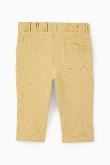Bébés garçons - Pantalon de jogging bébé - jaune clair