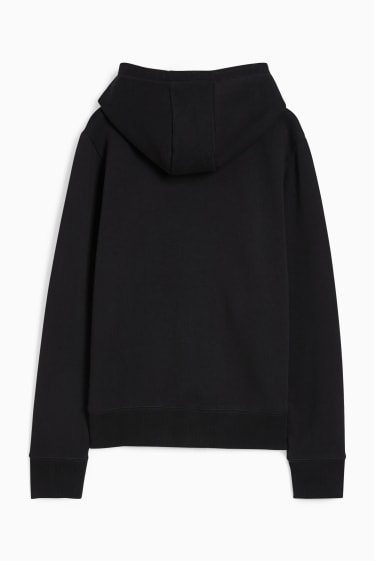 Damen - Basic-Hoodie - schwarz