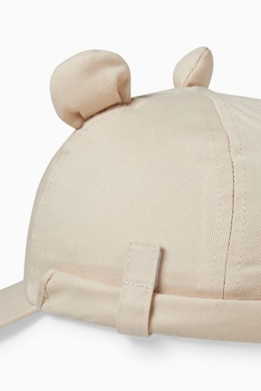 Bébés - Casquette pour bébé - beige