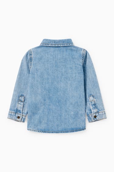Bébés garçons - Chemise en jean pour bébé - jean bleu clair