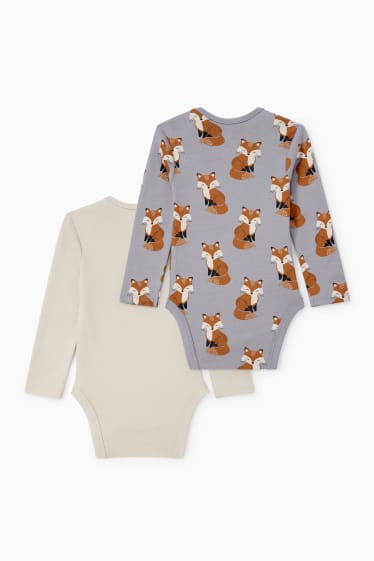 Unisex - Multipack 2 ks - body pro miminka - šedá