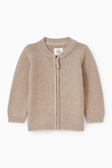 Neonati - Cardigan per neonati - beige