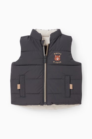 Nadó nen - Armilla embuatada reversible per a nadó - crema