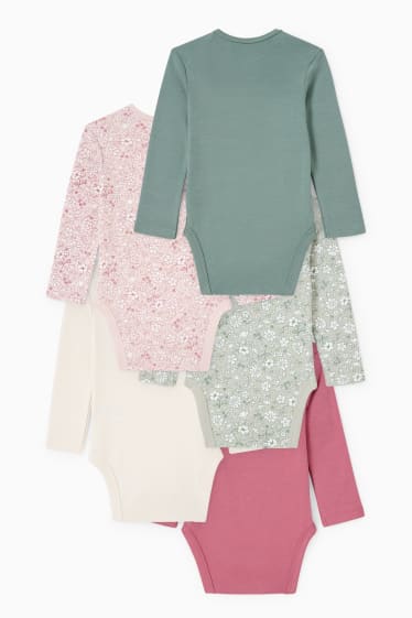 Baby Mädchen - Multipack 5er - Baby-Body - grün