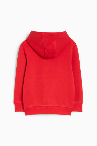 Kinderen - Dino - hoodie - rood