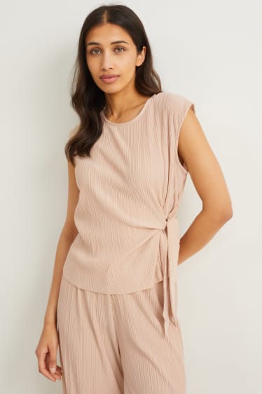 Donna - Top - beige chiaro