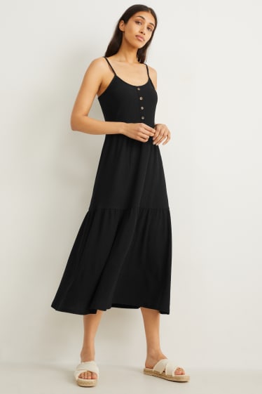 Femmes - Robe fit & flare - noir