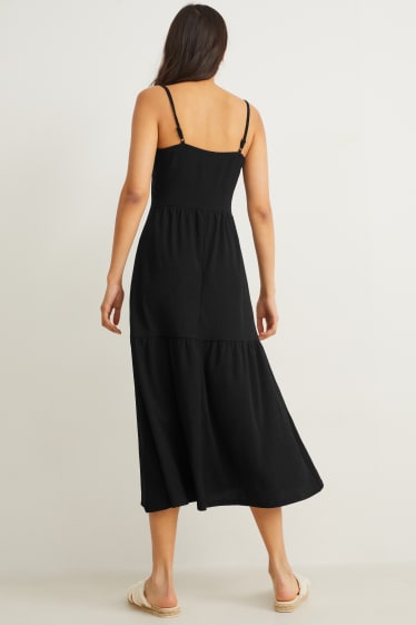 Femmes - Robe fit & flare - noir