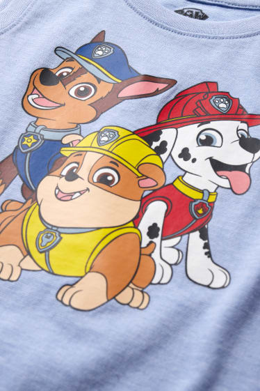 Niños - La Patrulla Canina - conjunto - camiseta sin mangas y shorts - 2 piezas - cambio de color - azul claro