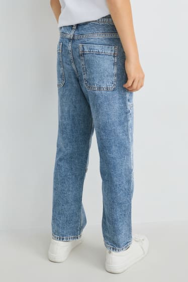 Dzieci - Straight jeans - dżins-jasnoniebieski