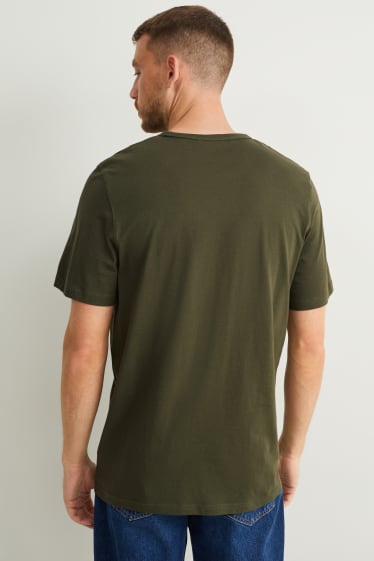 Men - T-shirt - dark green