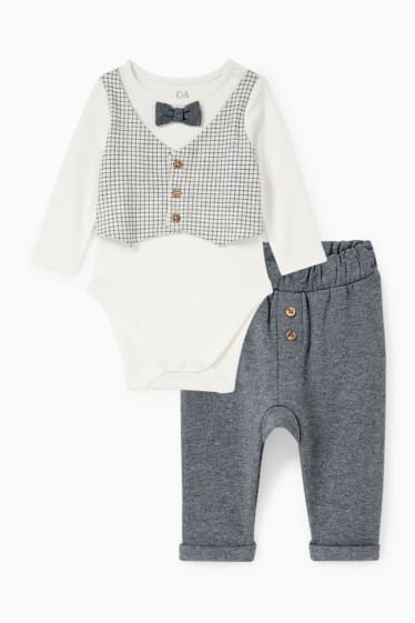 Miminka - Outfit pro miminka - 2dílný - krémově bílá