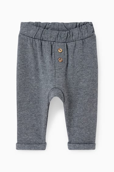 Baby: jongens - Baby-outfit - 2-delig - crème wit
