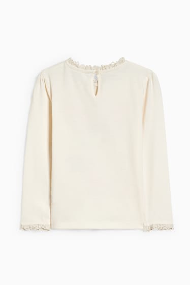Bambine - Maglia a maniche lunghe - fucsia