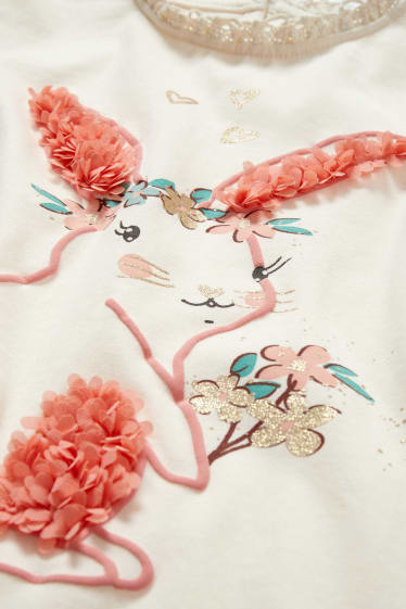 Bambine - Maglia a maniche lunghe - fucsia