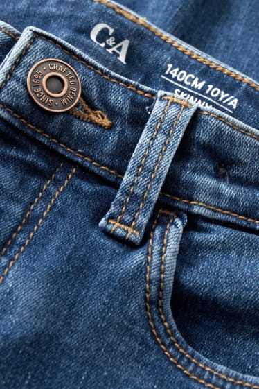 Dětské - Skinny jeans - LYCRA® - džíny - modré