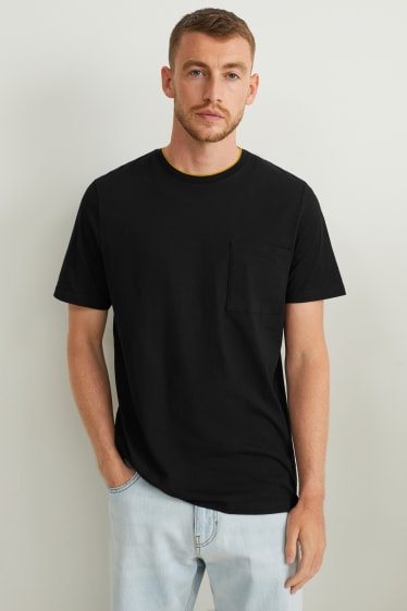 Hommes - T-shirt - noir