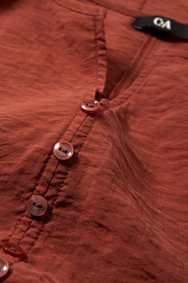 Damen - Bluse - braun