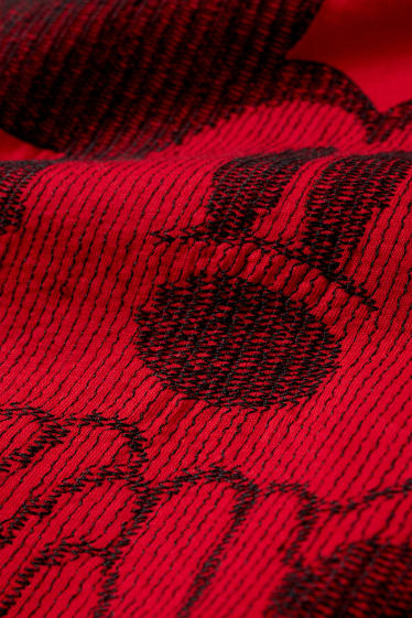 Damen - T-Shirt - Micky Maus - rot