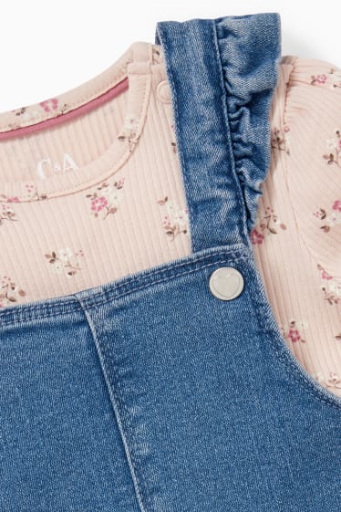 Bébés filles - Ensemble bébé - 2 pièces - jean bleu