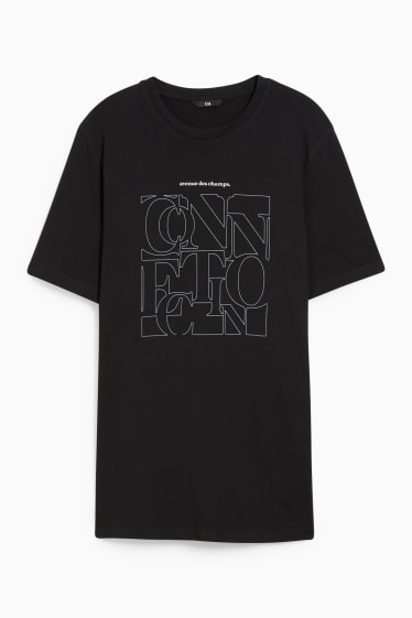 Men - T-shirt - black