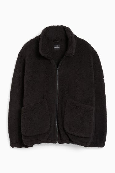 Damen - CLOCKHOUSE - Teddyjacke - schwarz