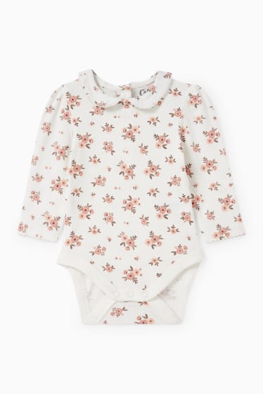 Babys - Baby-outfit - 2-delig - crème wit