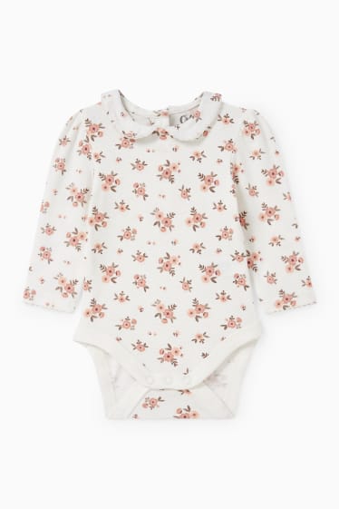 Neonate - Completo neonati - 2 pezzi - bianco crema