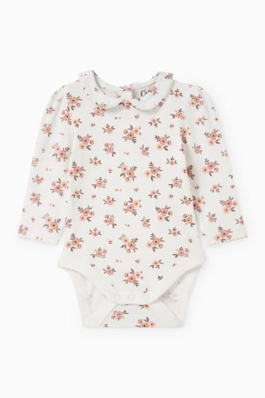 Babys - Baby-Outfit - 2 teilig - cremeweiß