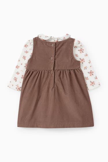 Neonate - Completo neonati - 2 pezzi - bianco crema