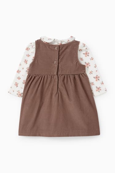 Babys - Baby-outfit - 2-delig - crème wit