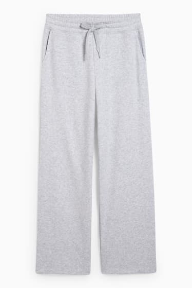 Dona - Pantalons de xandall bàsics - gris clar jaspiat