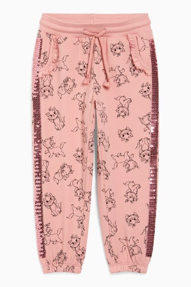 Bambine - Gli Aristogatti - pantaloni sportivi - rosa