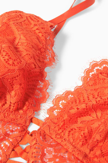 Damen - Bralette - dunkelorange