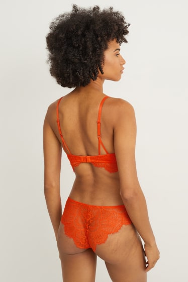 Damen - Bralette - dunkelorange