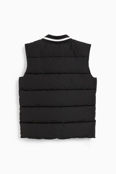 Children - Quilted gilet - black