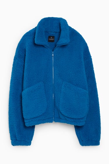 Damen - CLOCKHOUSE - Teddyjacke - blau