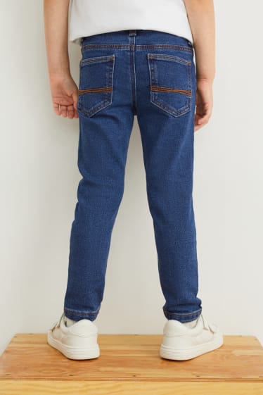Niños - Pack de 3 - skinny jeans - vaqueros - azul